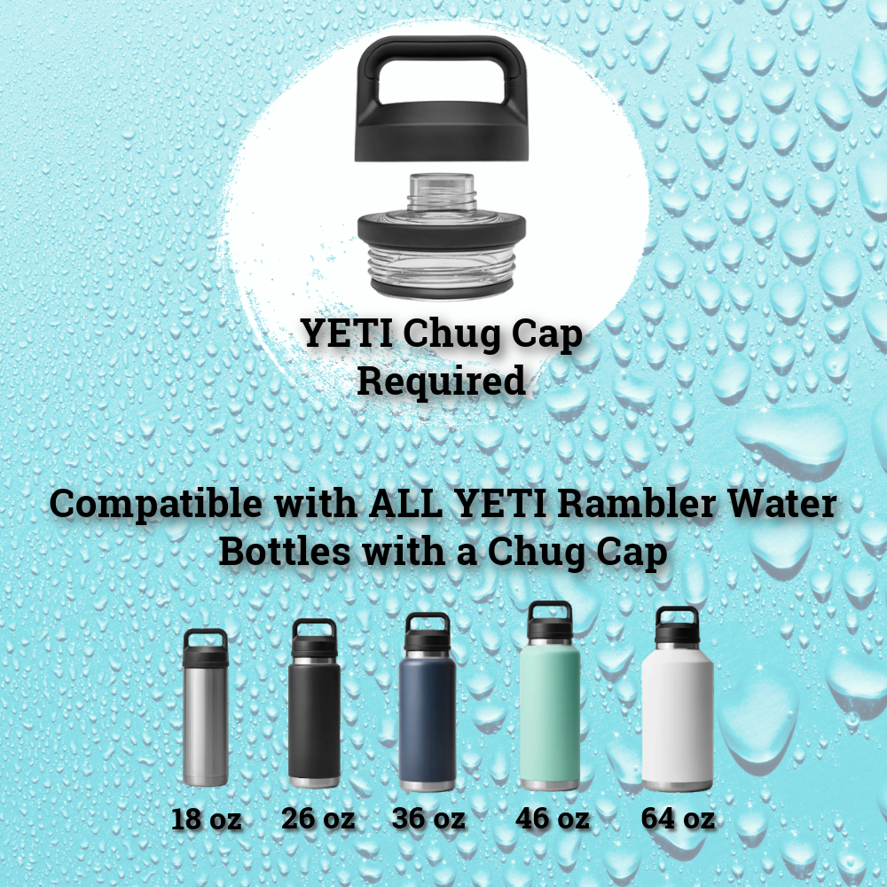 WaterLink replacement lid for the YETI Rambler Chug Cap