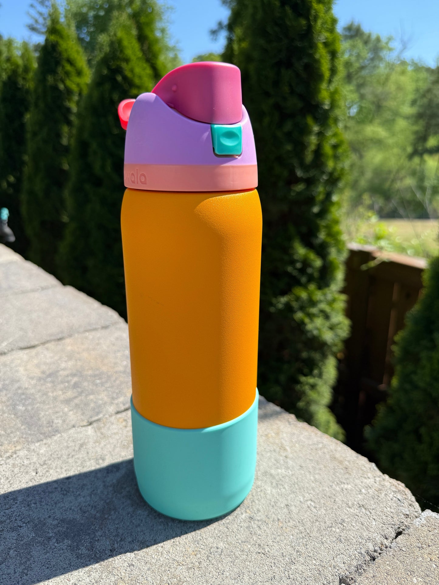 Silicone Bottle Boot compatible with Owala FreeSip Water Bottle